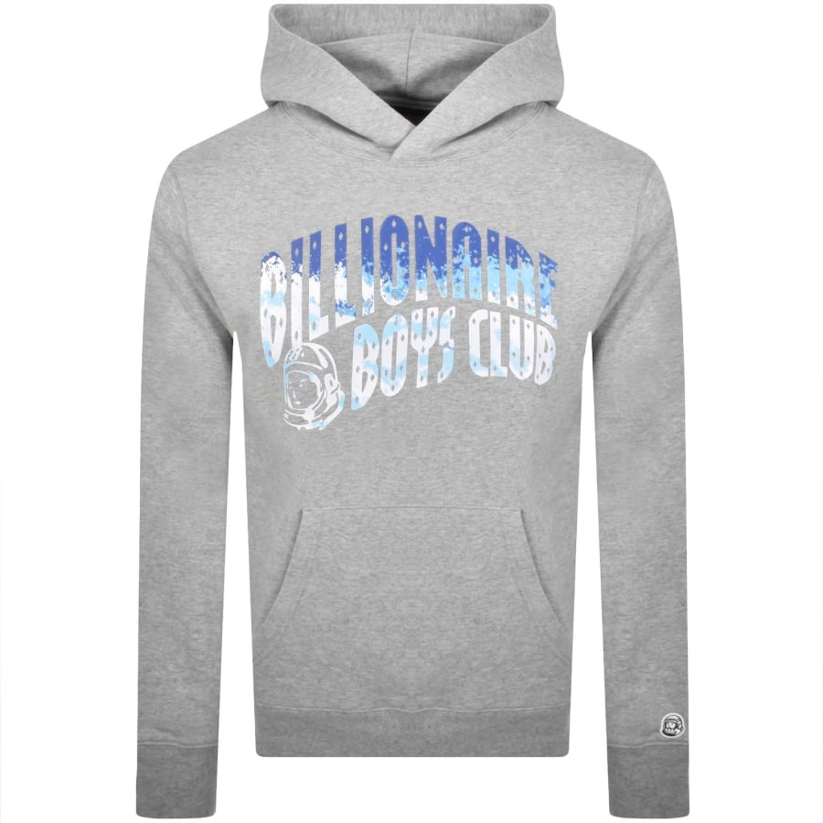 Image number 1 for Billionaire Boys Club Great Wave Hoodie Grey