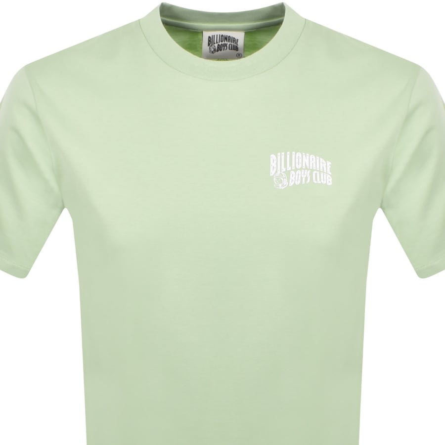 Image number 2 for Billionaire Boys Club Small Arch T Shirt Green