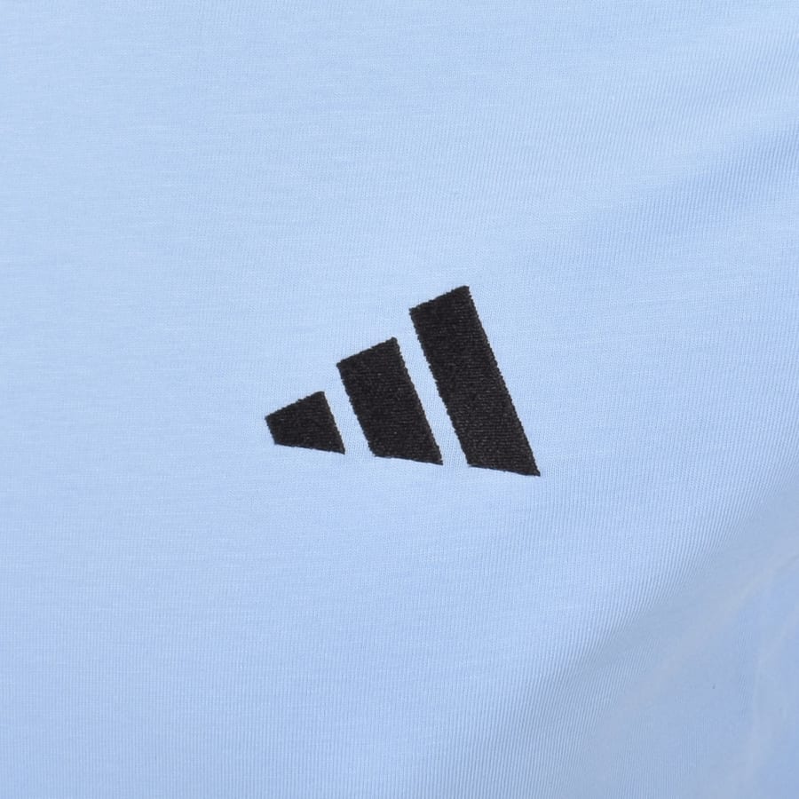 Image number 3 for adidas Sportswear 3 Stripes T Shirt Blue