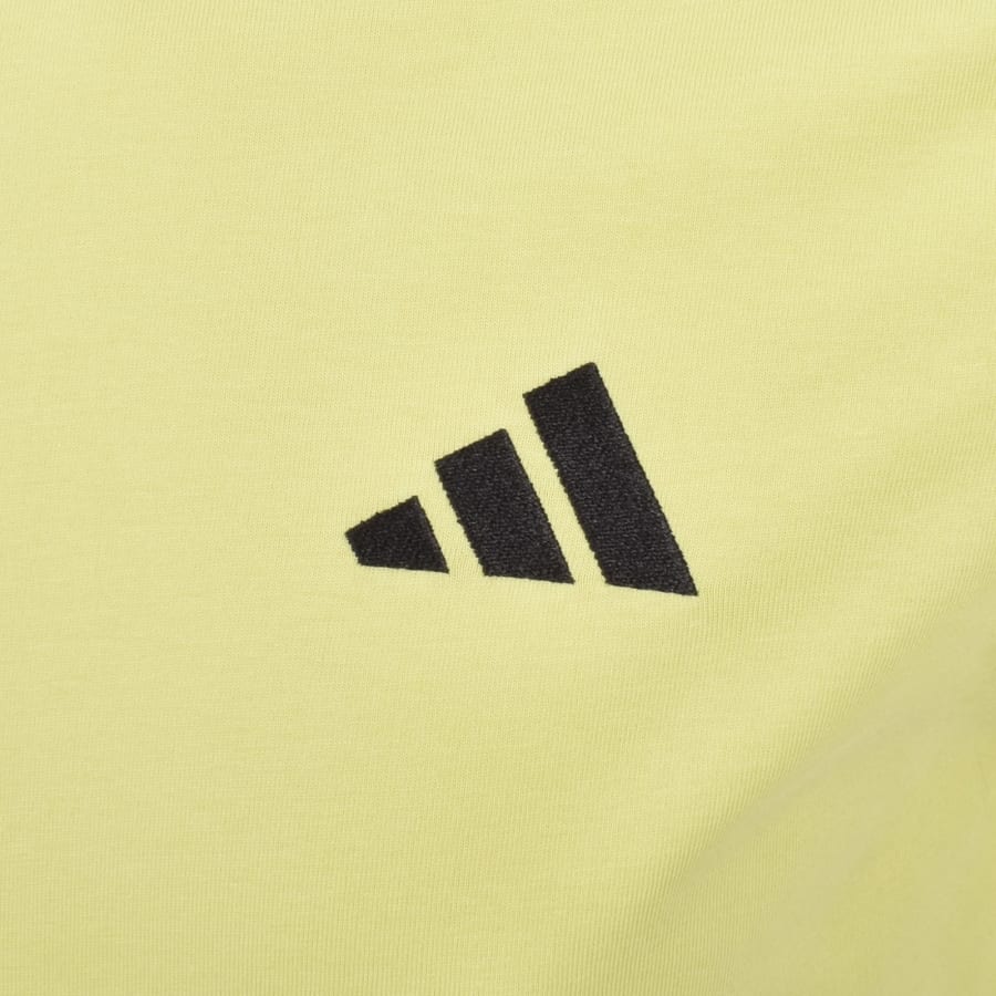 Image number 3 for adidas Sportswear 3 Stripes T Shirt Yellow