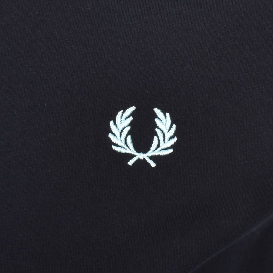 Image number 3 for Fred Perry Twin Tipped T Shirt Navy