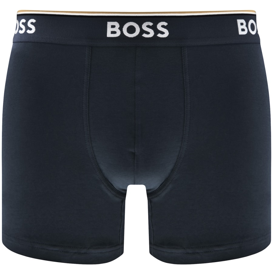 Image number 3 for BOSS Underwear 3 Pack Long Boxer Briefs