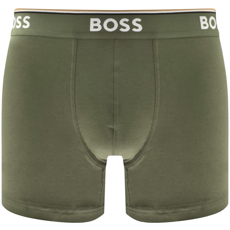 Image number 4 for BOSS Underwear 3 Pack Long Boxer Briefs