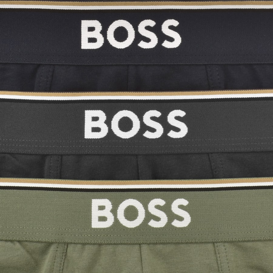 Image number 5 for BOSS Underwear 3 Pack Long Boxer Briefs