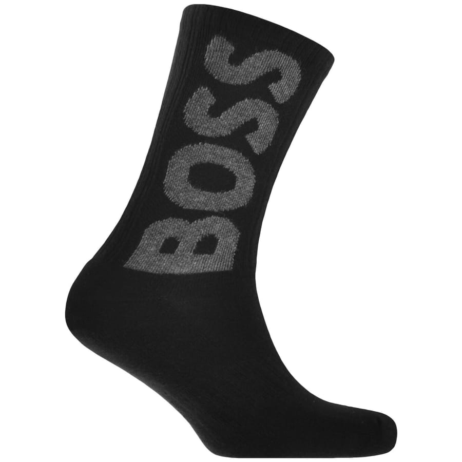 Image number 3 for BOSS 3 Pack Ribbed Socks