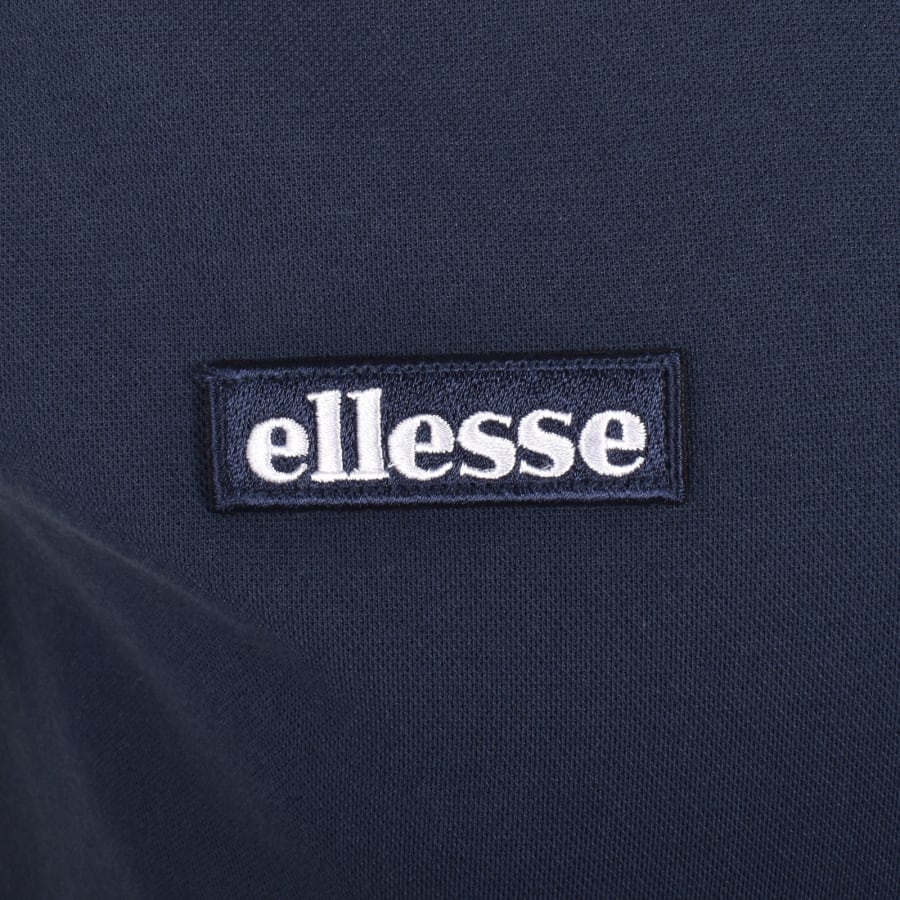 Image number 3 for Ellesse Macchino Polo T Shirt Navy