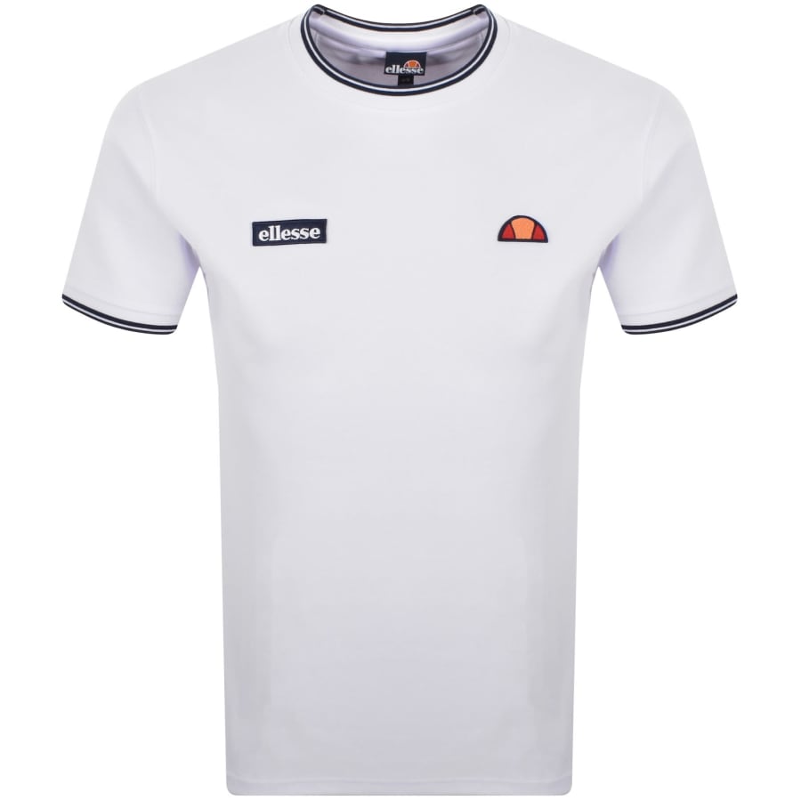 Image number 1 for Ellesse Belvider T Shirt White