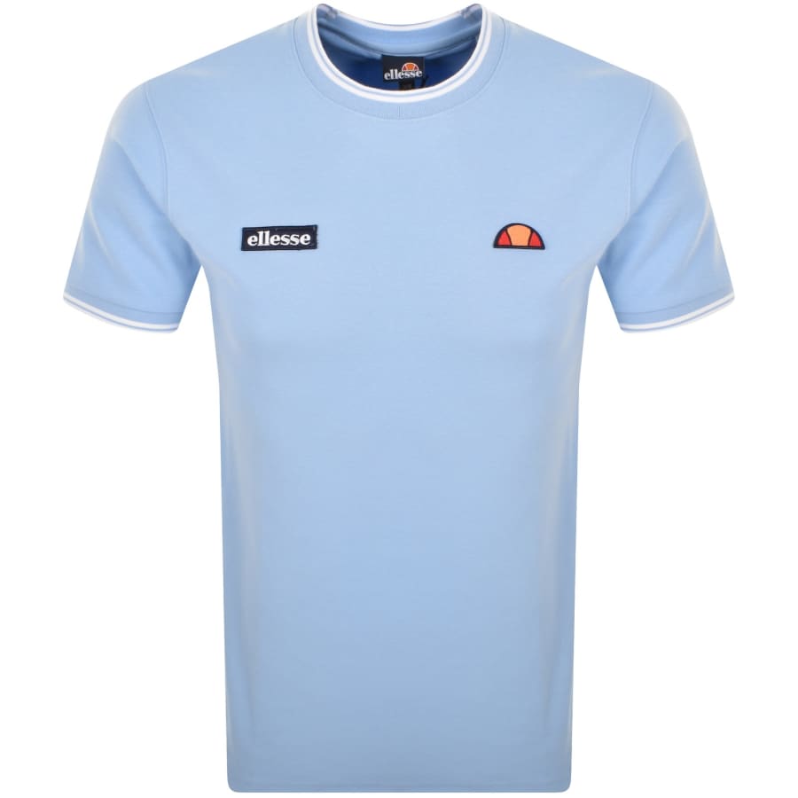 Image number 1 for Ellesse Belvider T Shirt Blue