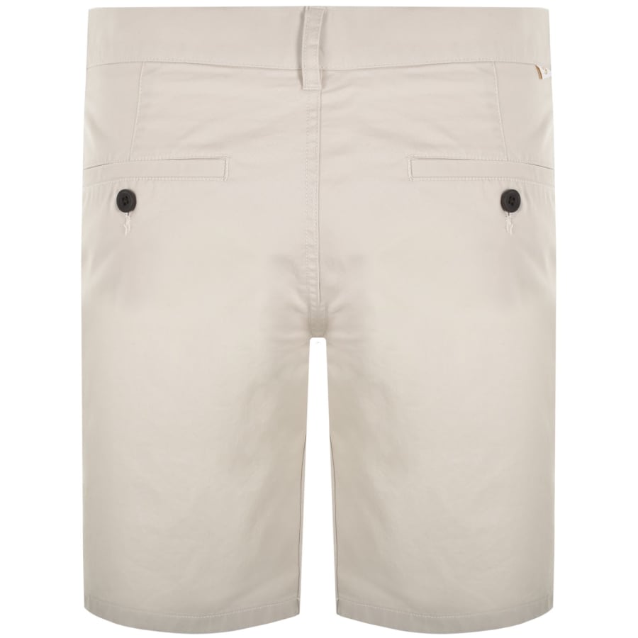 Image number 2 for Farah Hawk Fine Twill Chino Shorts Fog