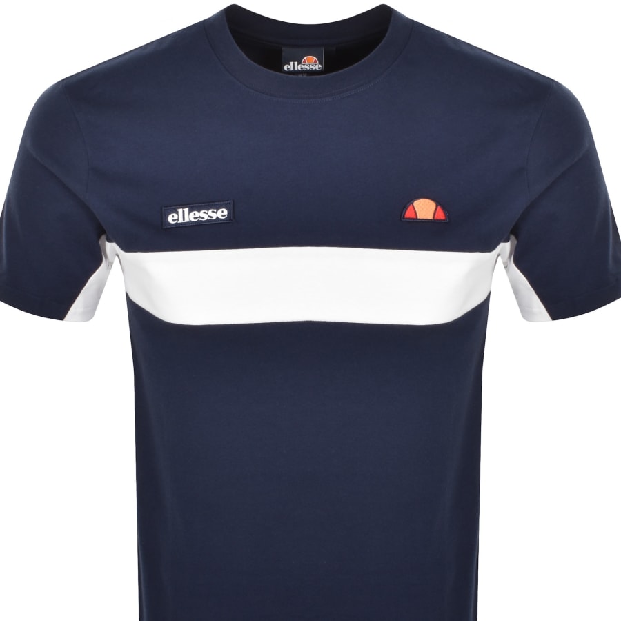 Image number 2 for Ellesse Dinelli T Shirt Navy