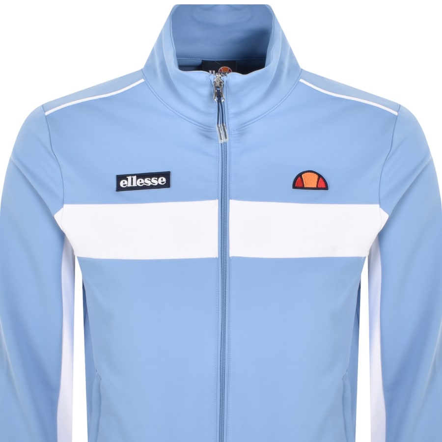 Image number 2 for Ellesse Riminali Track Top Light Blue