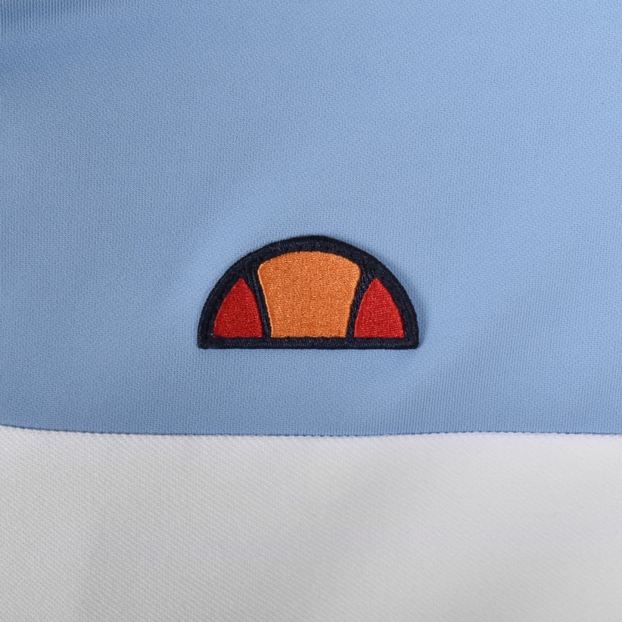 Image number 4 for Ellesse Riminali Track Top Light Blue