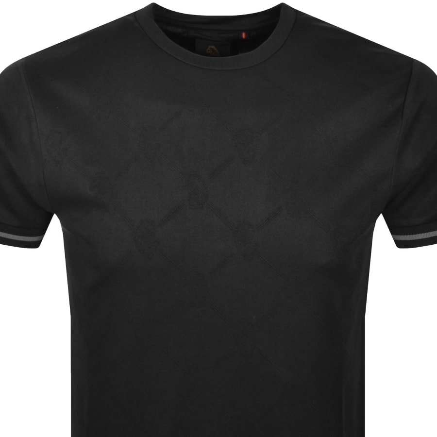 Image number 2 for Luke 1977 Hyde Textured T Shirt Black