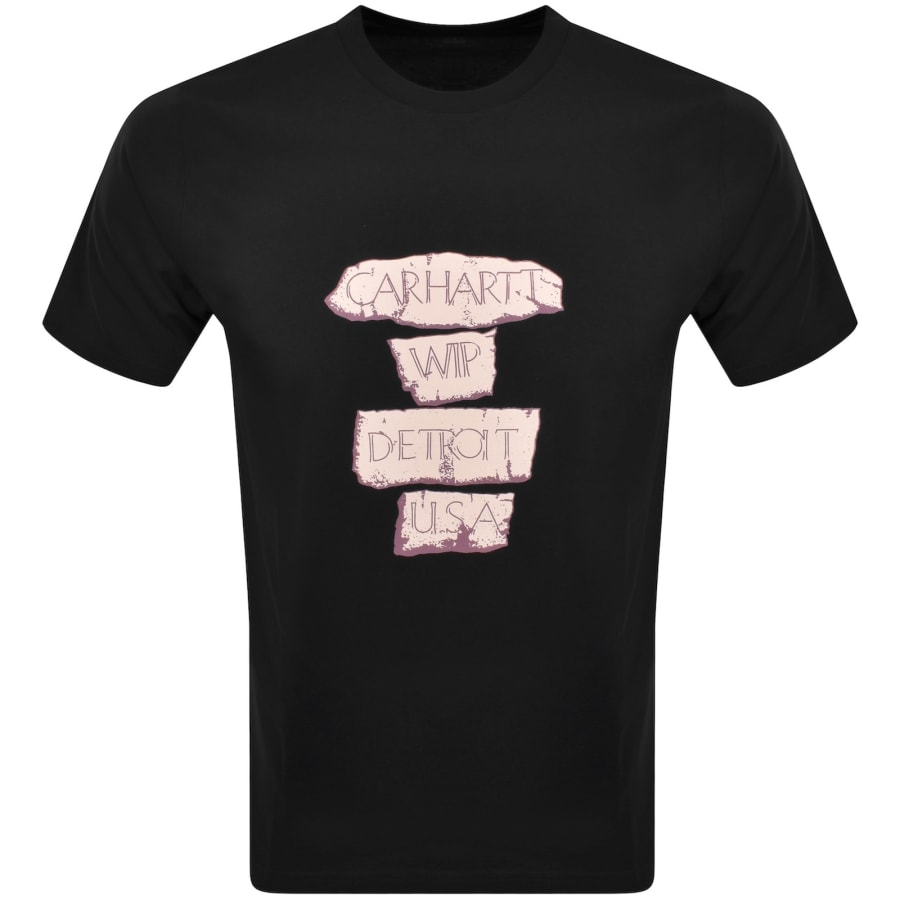 Image number 2 for Carhartt WIP Masterpiece T Shirt Black