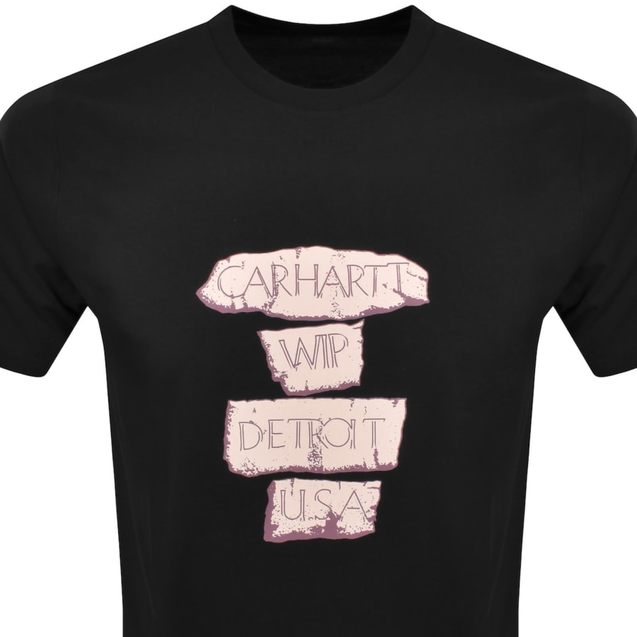 Image number 3 for Carhartt WIP Masterpiece T Shirt Black