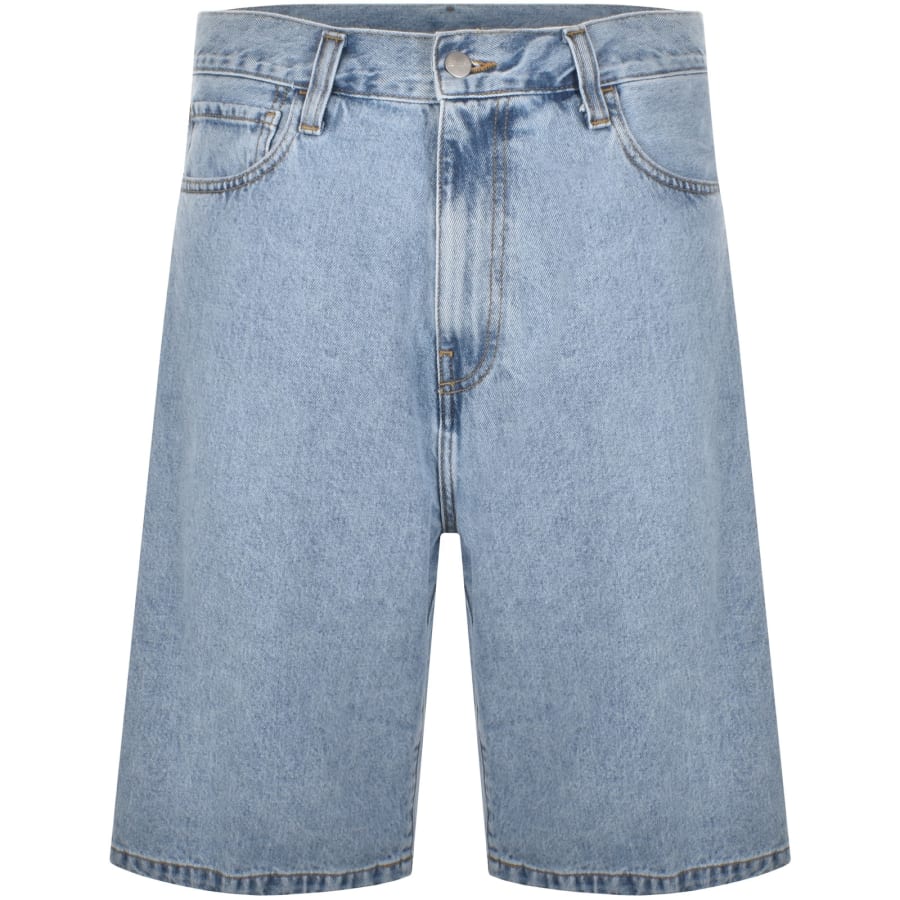 Image number 2 for Carhartt WIP Landon Shorts Blue