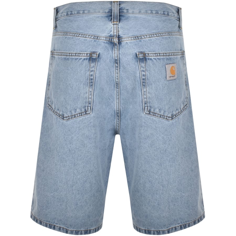 Image number 3 for Carhartt WIP Landon Shorts Blue