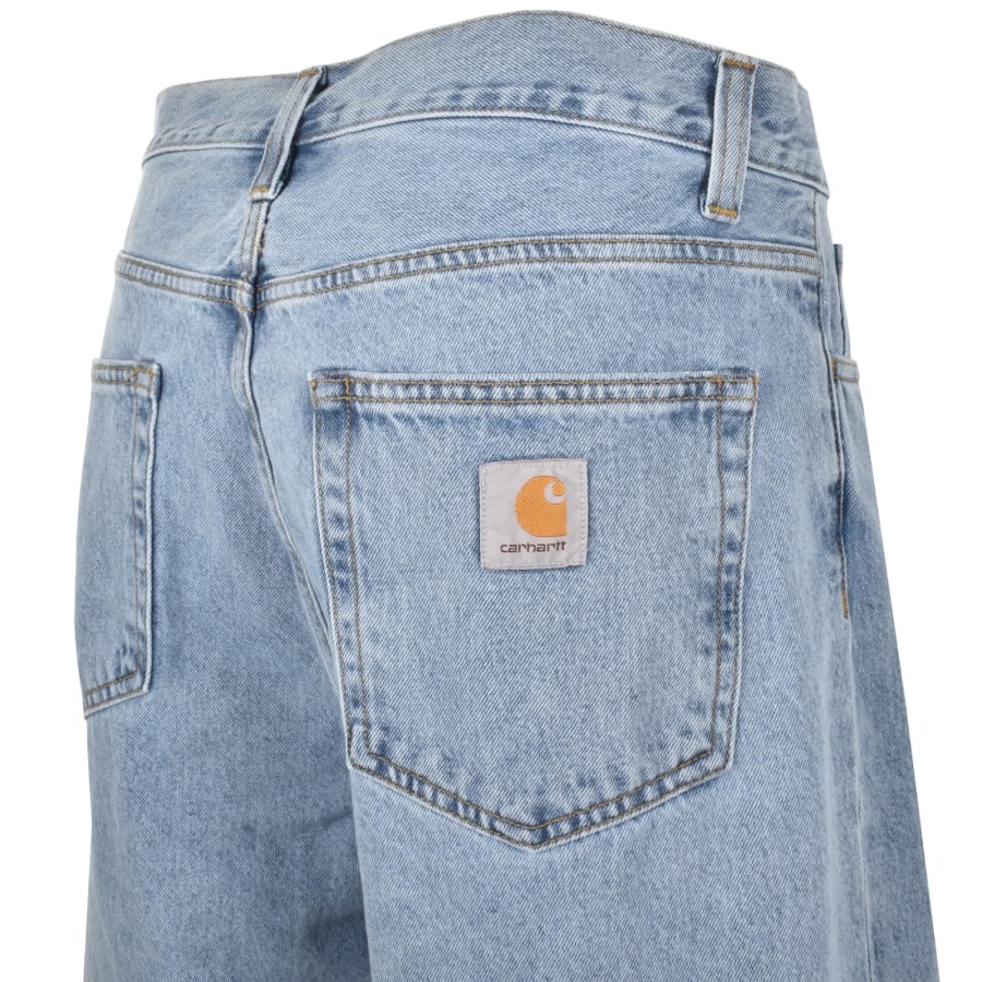 Image number 4 for Carhartt WIP Landon Shorts Blue