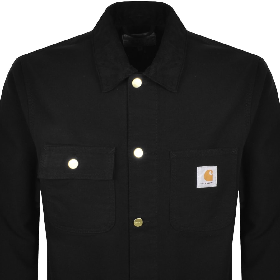Image number 2 for Carhartt WIP Michigan Jacket Black