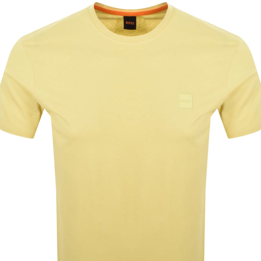 Image number 2 for BOSS Tales T Shirt Open Yellow