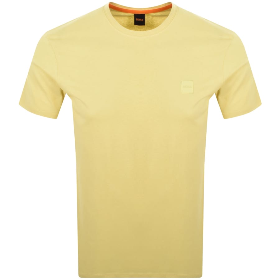 Image number 1 for BOSS Tales T Shirt Open Yellow