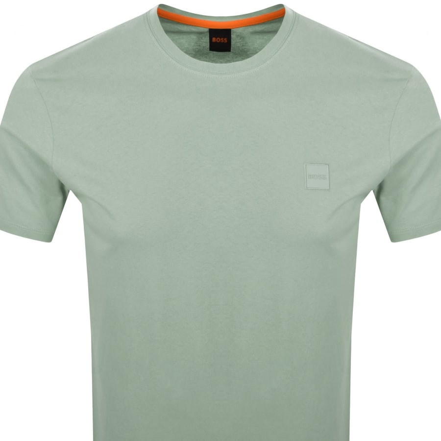 Image number 2 for BOSS Tales T Shirt Open Green