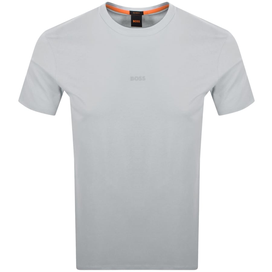 Image number 1 for BOSS TChup Logo T Shirt Light Grey