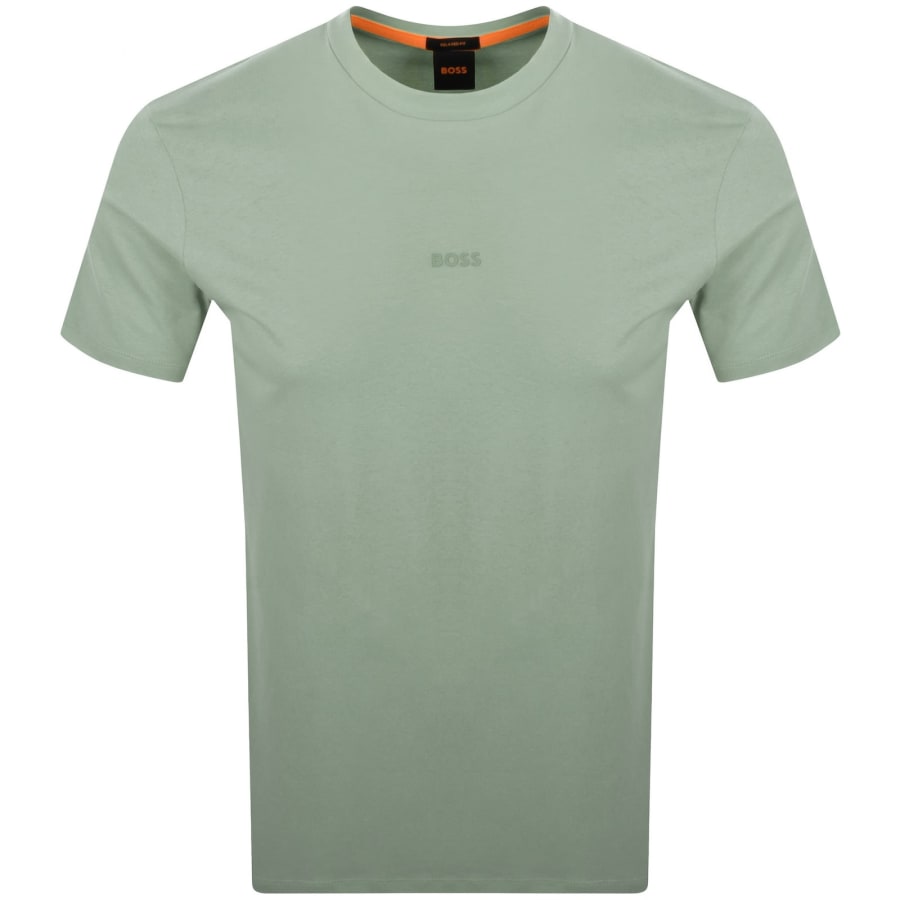 Image number 1 for BOSS TChup Logo T Shirt Open Green