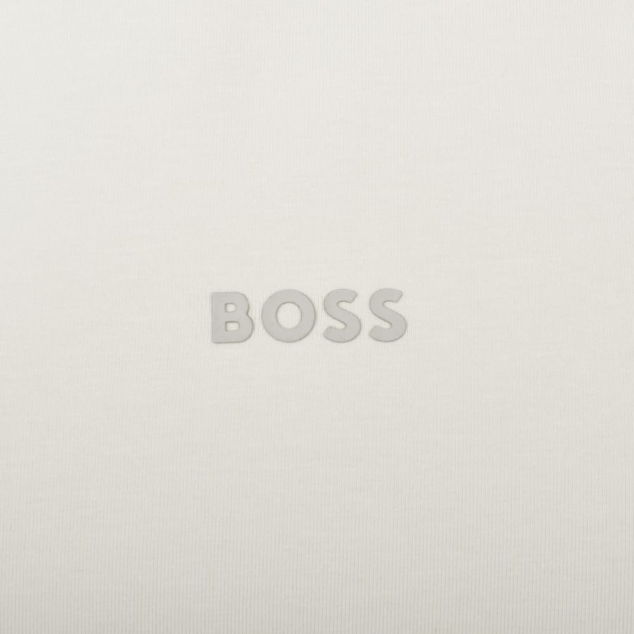 Image number 3 for BOSS TChup Logo T Shirt Pale Yellow