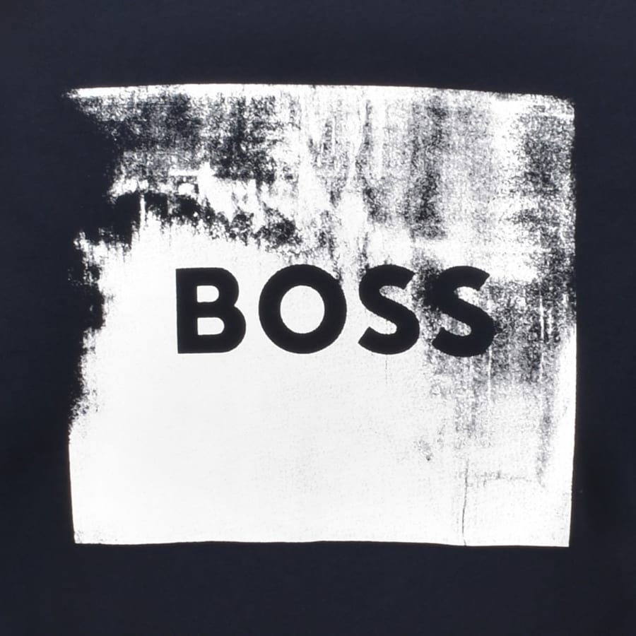 Image number 3 for BOSS Te Wheel T Shirt Dark Navy