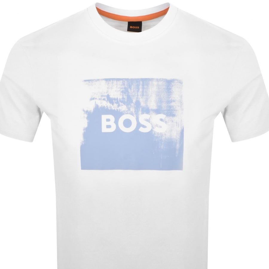 Image number 2 for BOSS Te Wheel T Shirt White