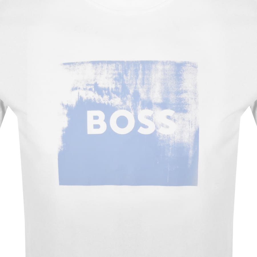 Image number 3 for BOSS Te Wheel T Shirt White
