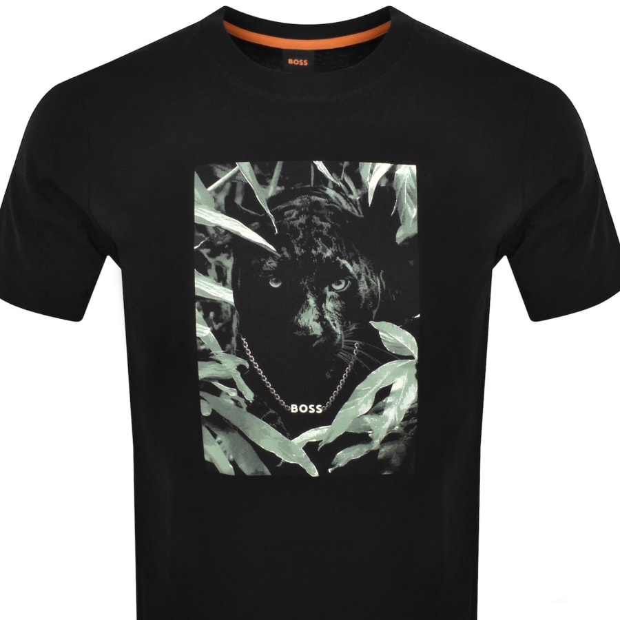 Image number 2 for BOSS Te Animali T Shirt Black