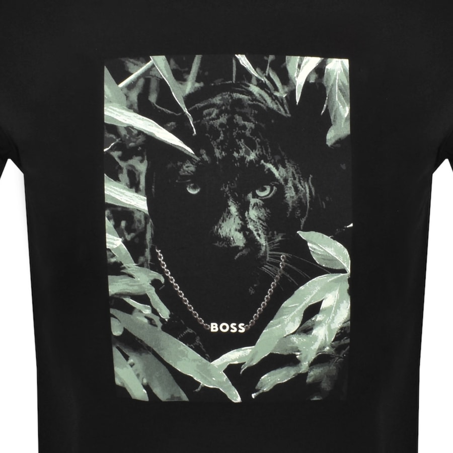 Image number 3 for BOSS Te Animali T Shirt Black