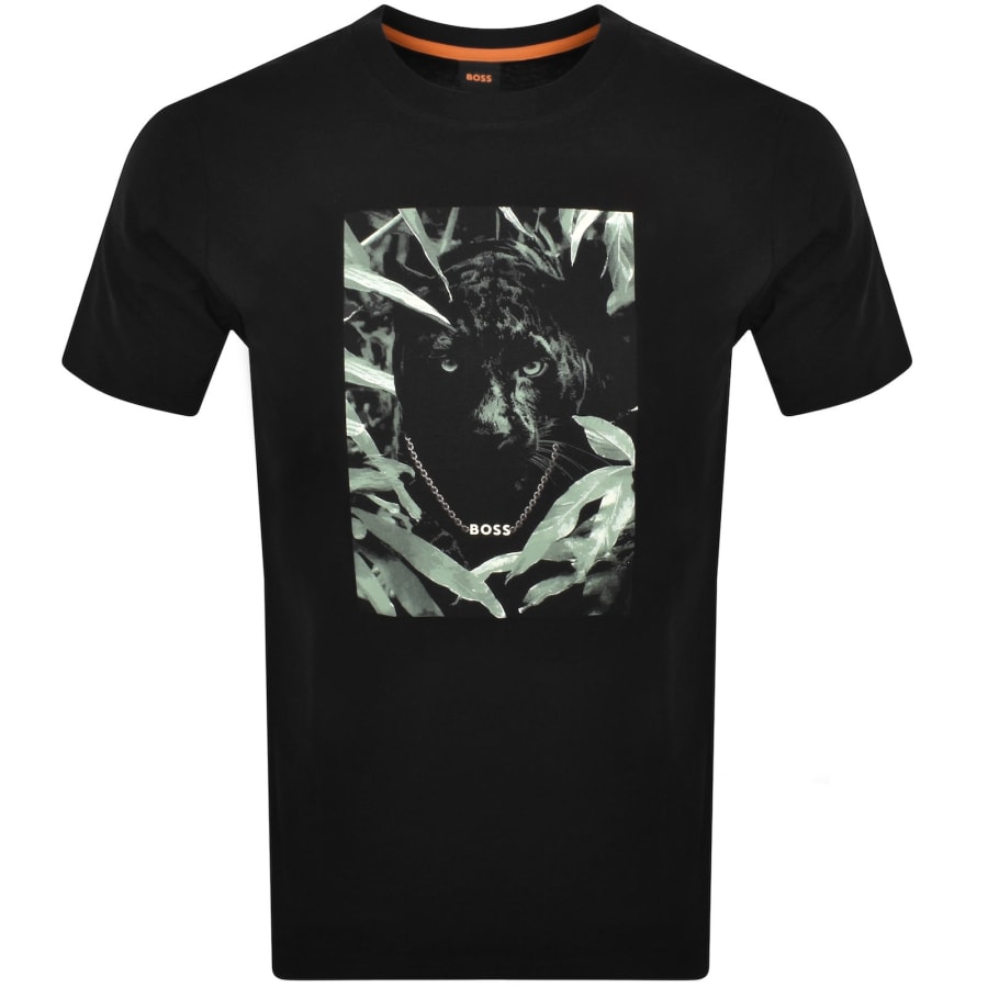 Image number 1 for BOSS Te Animali T Shirt Black