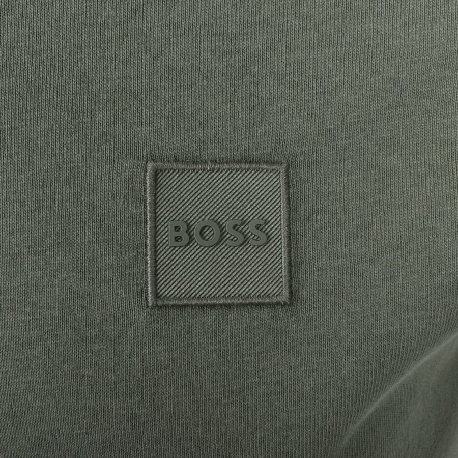 Image number 3 for BOSS Tales T Shirt Open Green