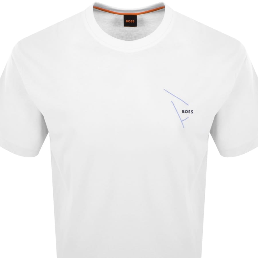 Image number 3 for BOSS Te Section T Shirt White