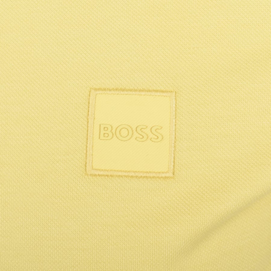 Image number 3 for BOSS Passenger Polo T Shirt Yellow