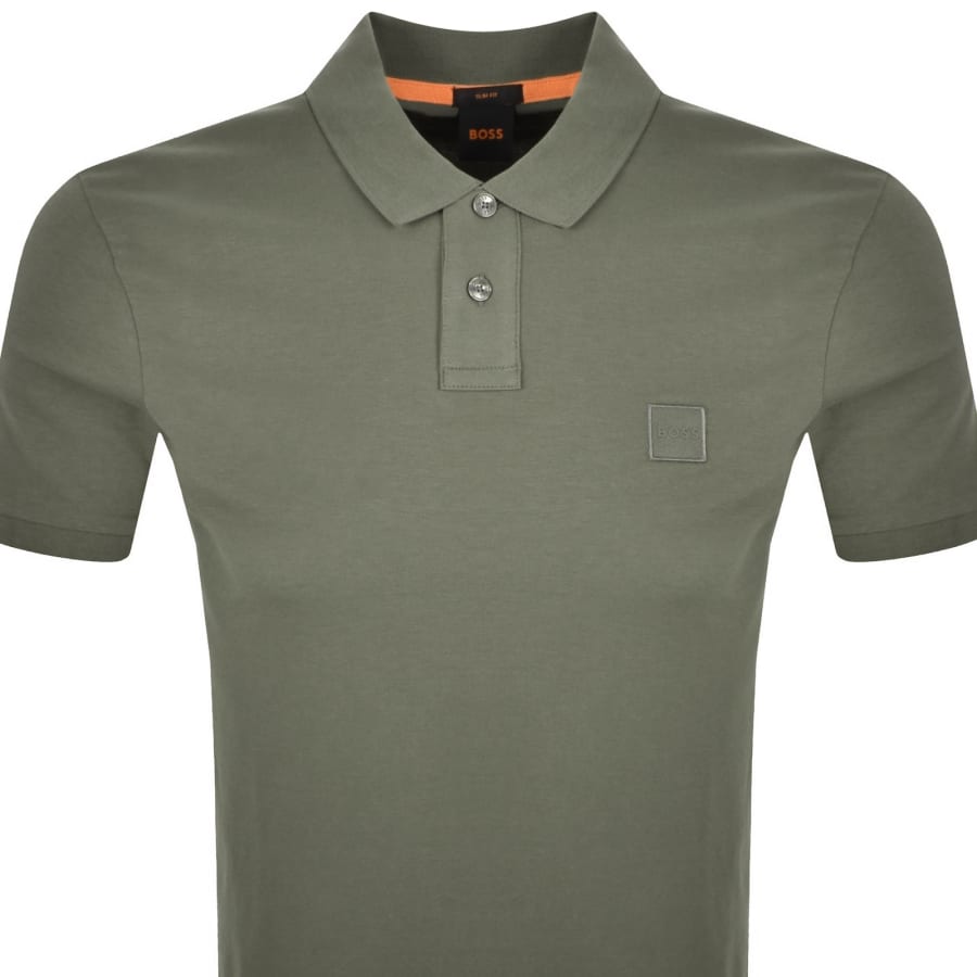 Image number 2 for BOSS Passenger Polo T Shirt Green