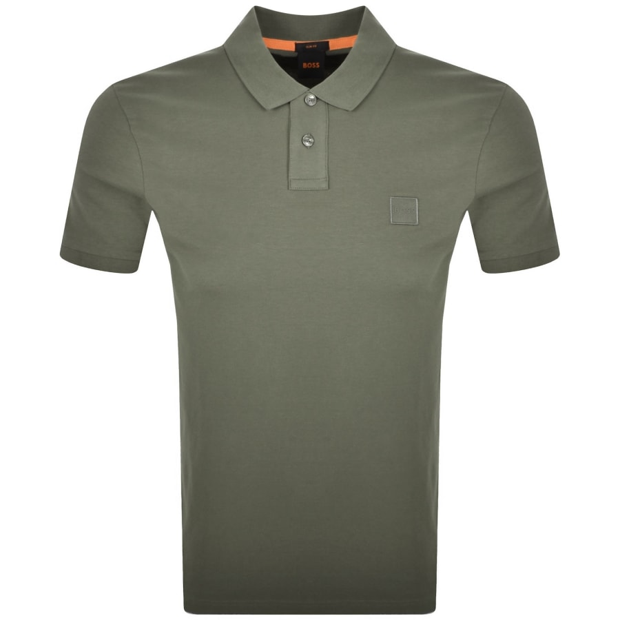 Image number 1 for BOSS Passenger Polo T Shirt Green