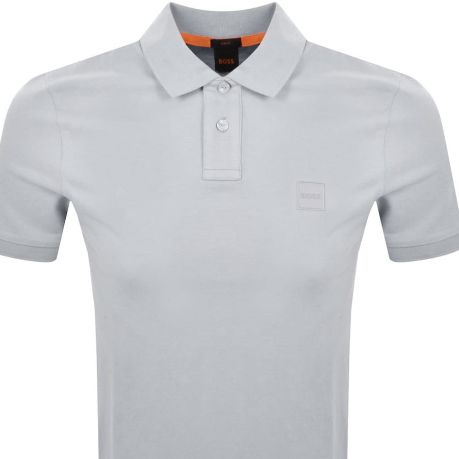 Image number 2 for BOSS Passenger Polo T Shirt Light Grey