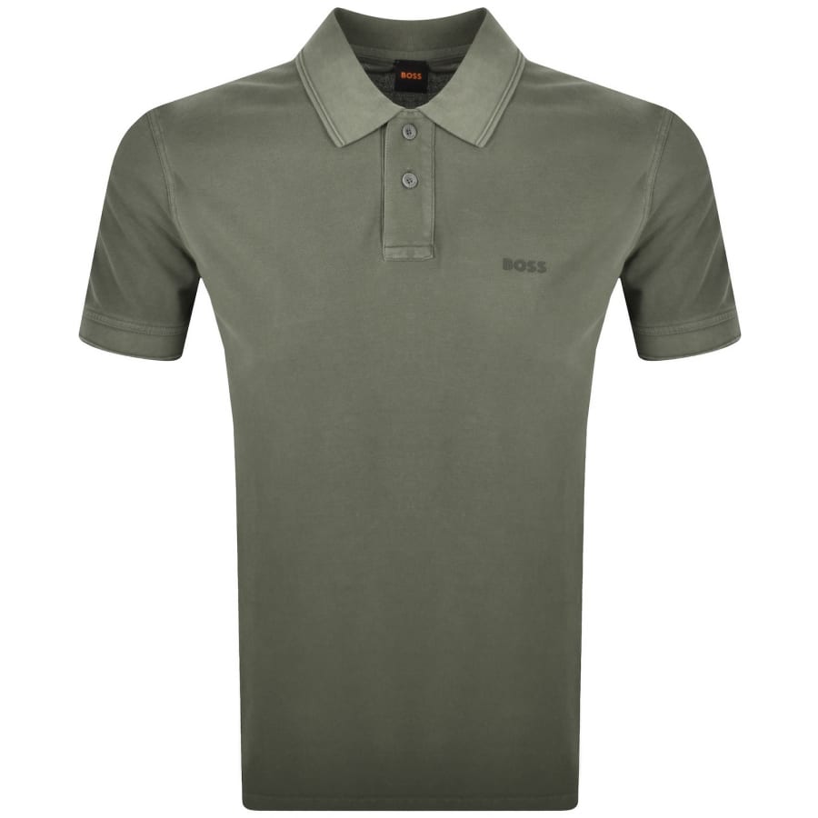 Image number 1 for BOSS Prime Polo T Shirt Green