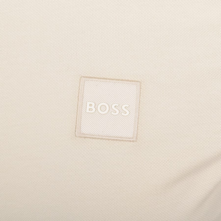 Image number 3 for BOSS Passerby Polo T Shirt Pale Yellow