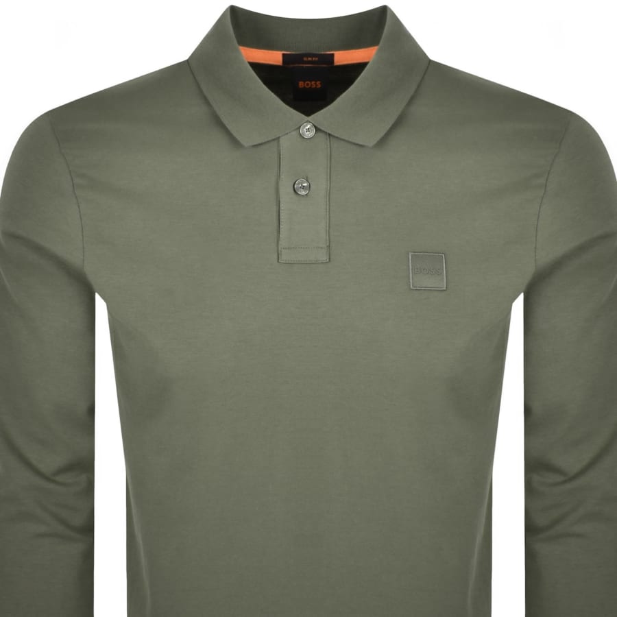 Image number 2 for BOSS Passerby Polo T Shirt Green