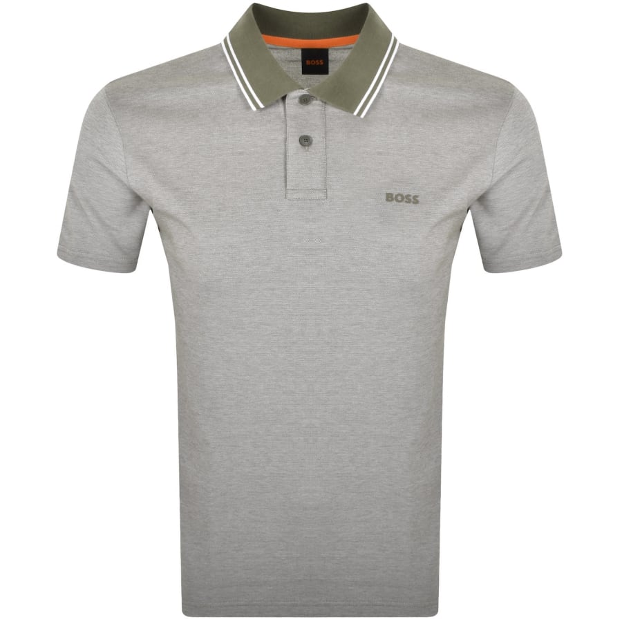 Image number 1 for BOSS Oxford New Polo T Shirt Green