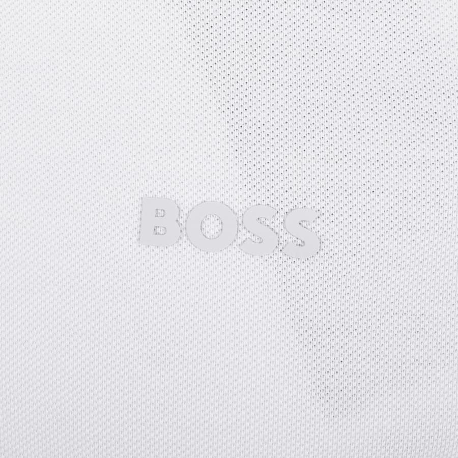 Image number 3 for BOSS Oxford New Polo T Shirt Light Grey