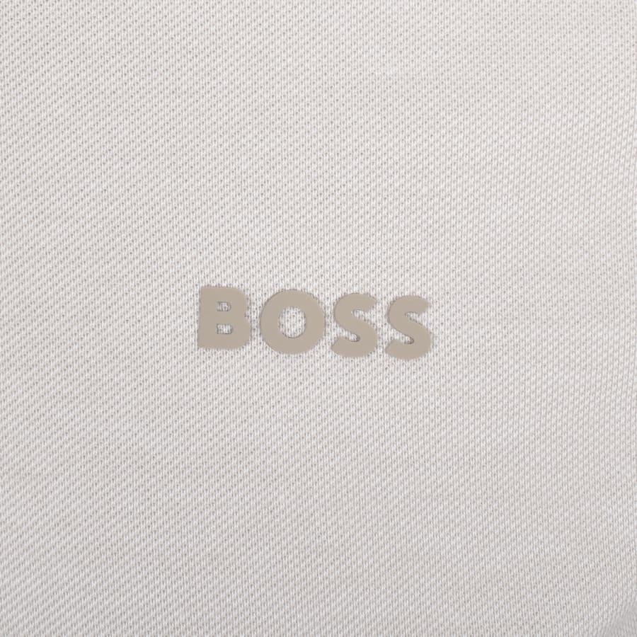Image number 3 for BOSS Oxford Polo T Shirt Light Beige