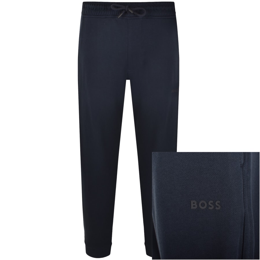 Image number 1 for BOSS Sechup Joggers Dark Blue