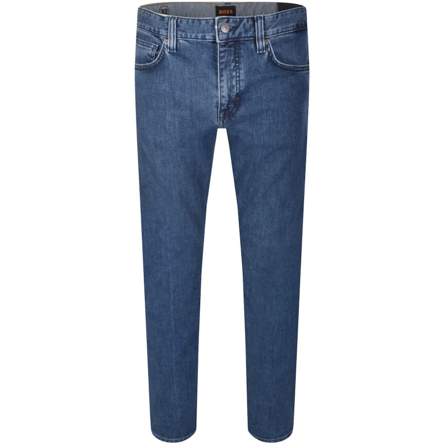 Image number 2 for BOSS Delaware Slim Fit Jeans Blue