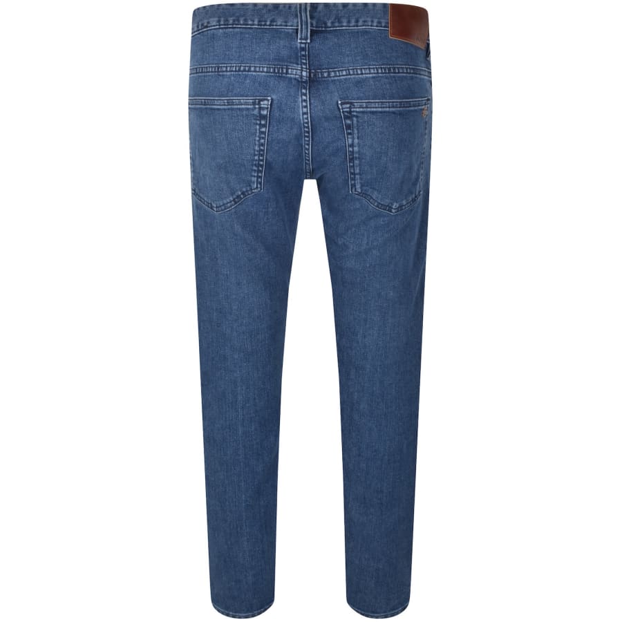 Image number 3 for BOSS Delaware Slim Fit Jeans Blue